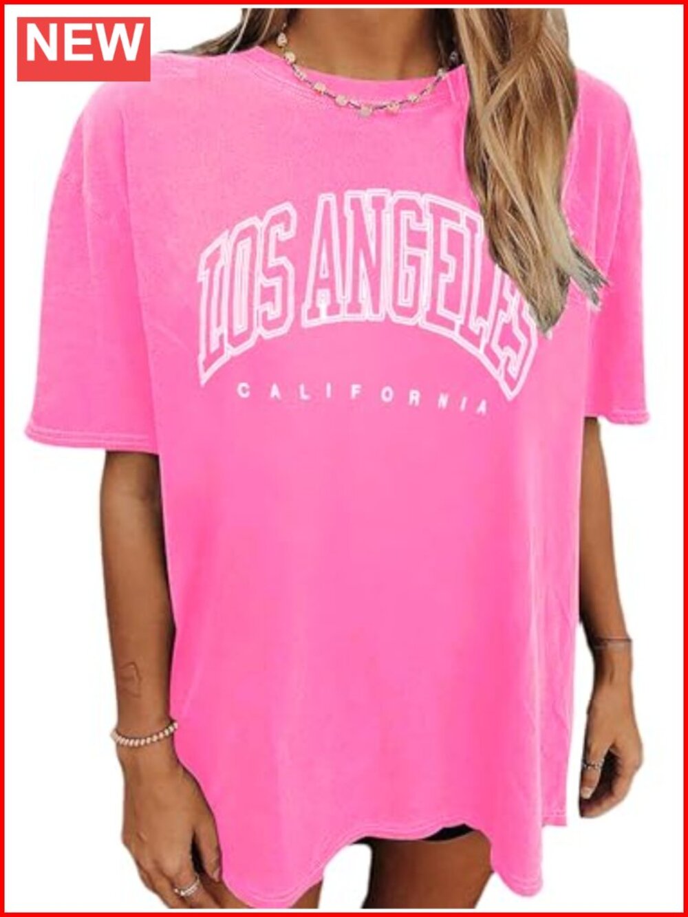 Oversized Graphic Tee Short Sleeve Crew Neck Vintage Casual Women's Top